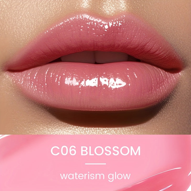 CATKIN Glossy Lip Balm & Lip Gloss, Ultra-Hydrating Glow Tinted, C01-C06