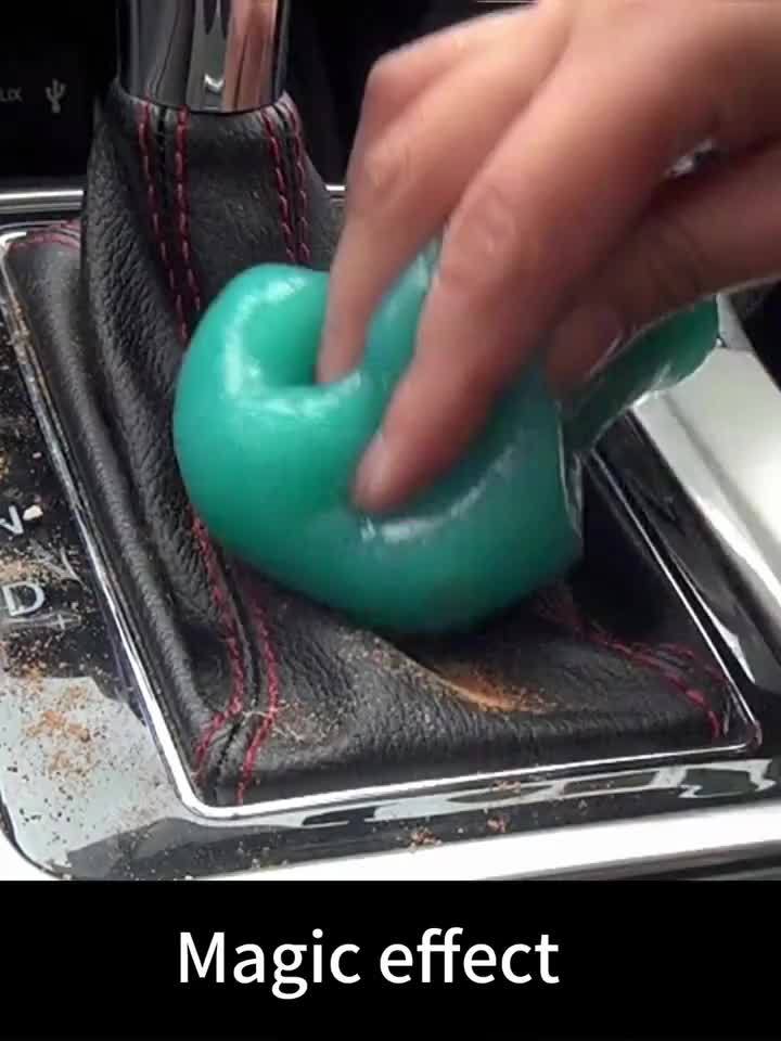 Car Cleaning Gel Dust Remover 1pc - Clean Car Vents, Keyboards, and More with Ease - Perfect Car Interior Dust Remover, Gift for Men