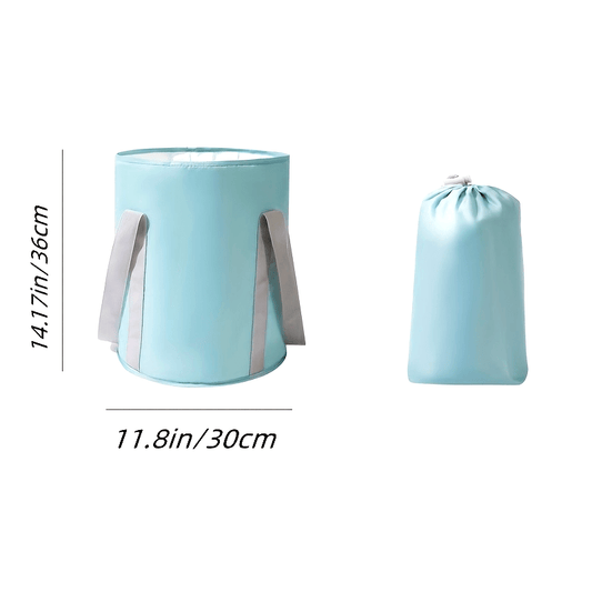 Portable Foldable Foot Soak Bath Tubs with Handles - Insulated, 5-Layer Design for Travel, Fishing, Camping & Home Spa - Unscented, No Power Needed, Travel Foot Spa|Foldable Foot Tubs|Insulated Foot Tubs