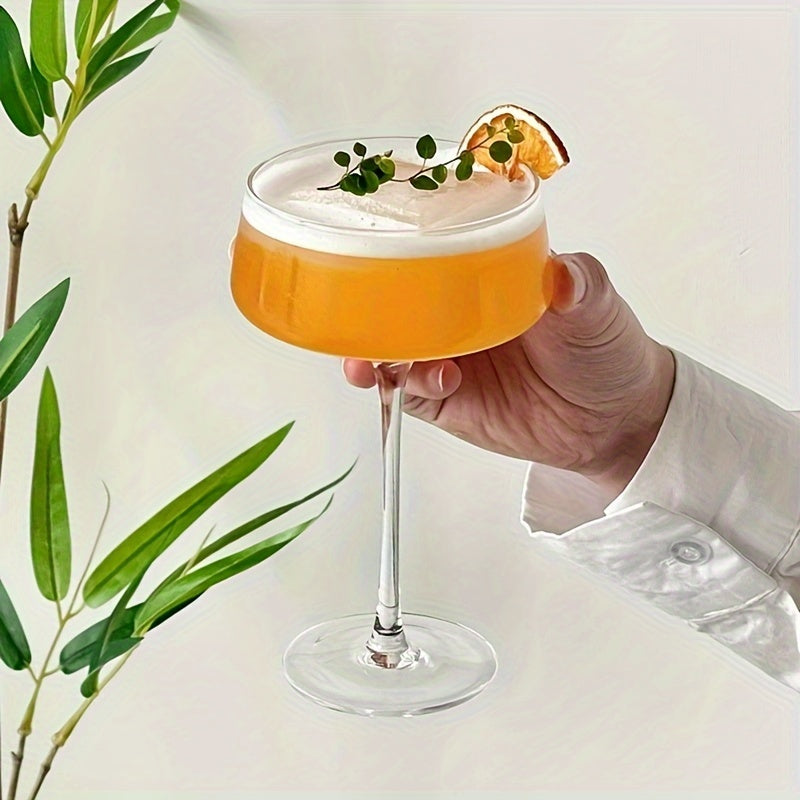 1/2pcs Japanese High-Stem Tower Cups, Creative Cocktail Glasses, Martini Cups, And Special Fruit Drink Glasses Made of Glass