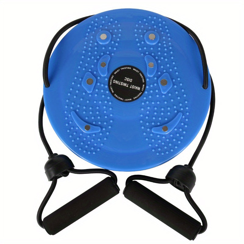 Waist Twisting Plate 1pc - 25cm/9.84in With Tension Pull Rope, Foot Massage Board - For Waist Training, Body Shaping, Fitness