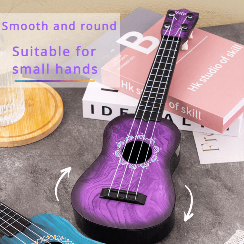 41.91 cm Kids Fun Ukulele Toy Guitar - Good for Beginners and Educational, Early Music Gift for Children, Accessories in Random Colors