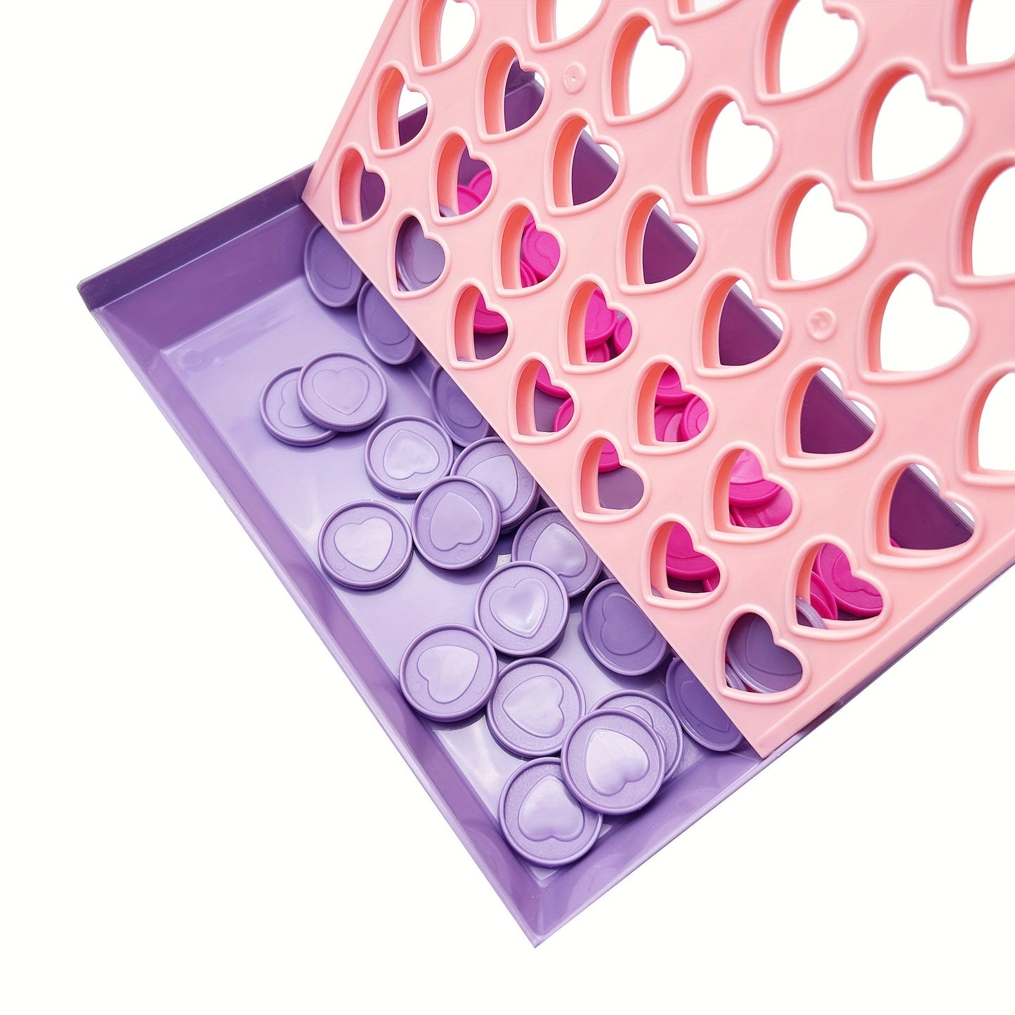 A Portable Four-In-A-Row Game, Perfect for Family Interaction And Travel, Foldable for Two Players, Ideal As a Valentine'S Day Gift.