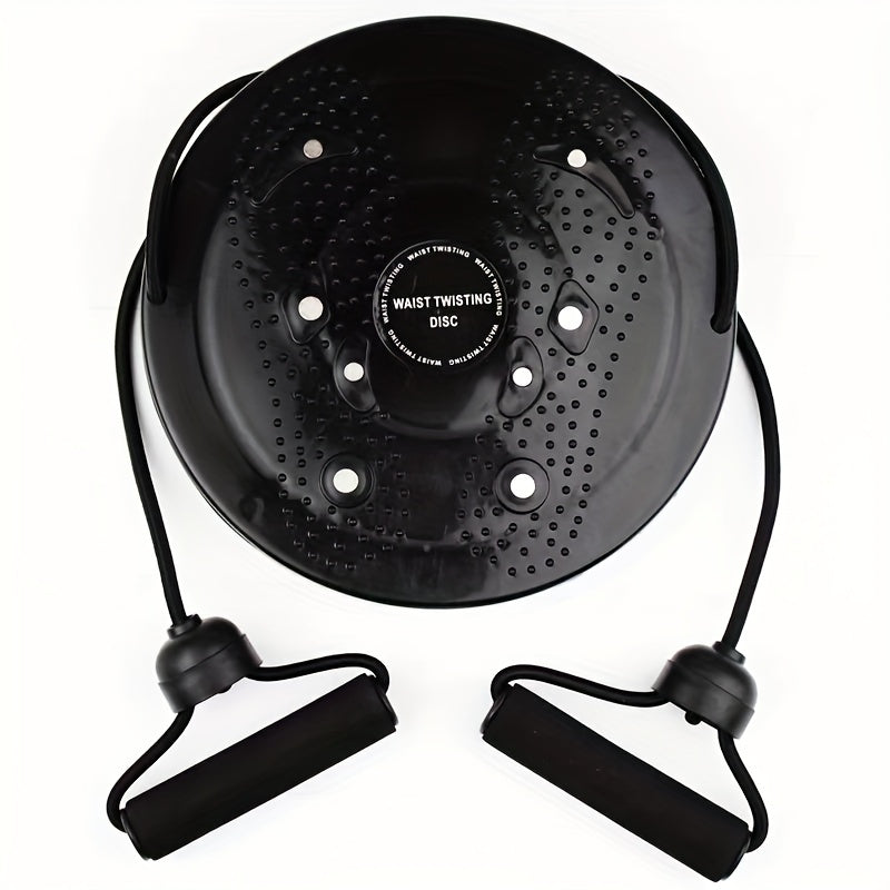 Waist Twisting Plate 1pc - 25cm/9.84in With Tension Pull Rope, Foot Massage Board - For Waist Training, Body Shaping, Fitness