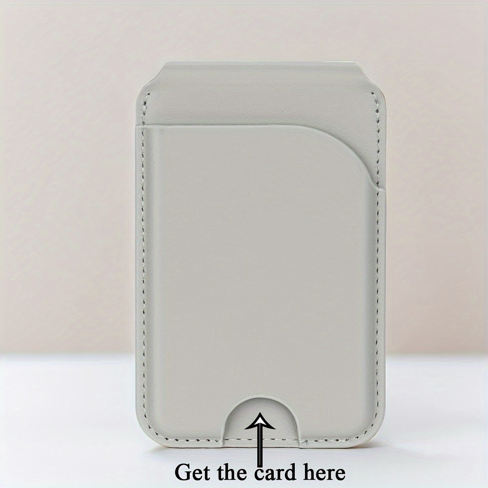 Magnetic Bracket Card Pack - Strongest Magnetic Wallet for iPhone 16/15/14/13/12, Adjustable Stand with 5-6 Card Slots, Perfect for Everyday Use, Includes Christmas Theme Stickers, Everyday Wallet | Modern Wallet Design | Durable Wallet