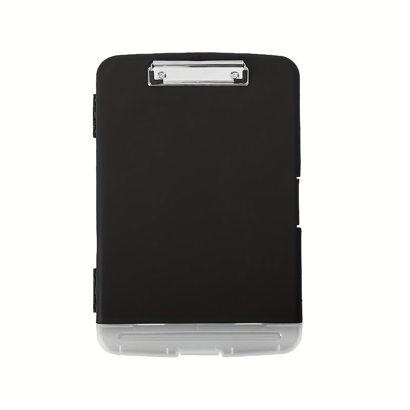 8.5X11 Clipboard with storage, Plastic A4 Clips Board with pen holder to keep your documents organized