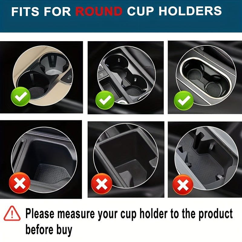 Car Cup Holder Expander for Car Adapter Adjustable Multifunctional Dual Cup Holder with Phone Holder Aromatherapy Organizer, thansgiving christmas new year gift