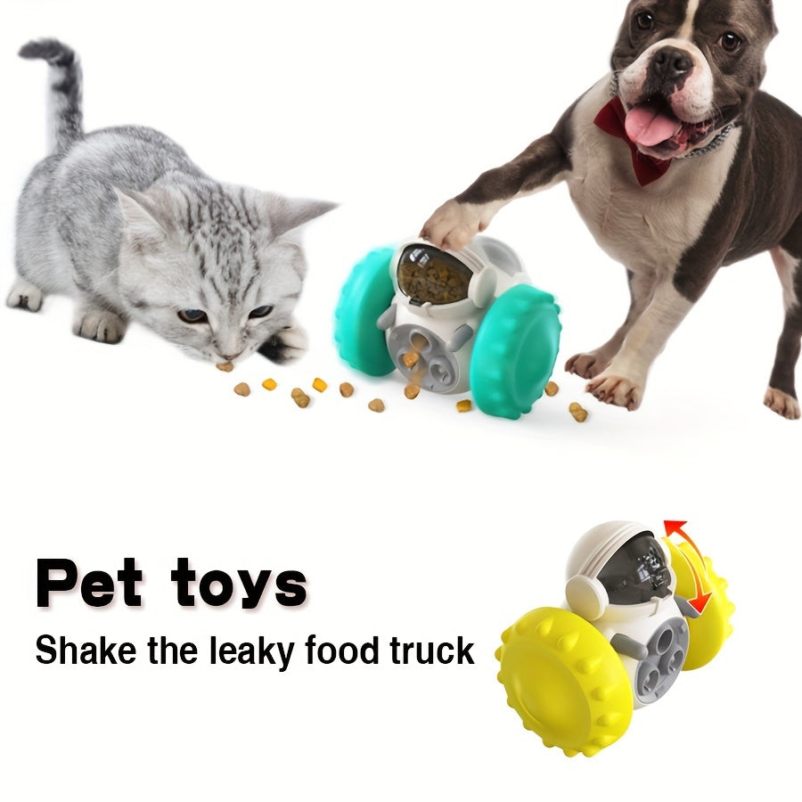1pc Fun Treat Dispensing Puzzle Toy for Small and Medium Dogs - Promotes Mental Stimulation and Slows Down Eating