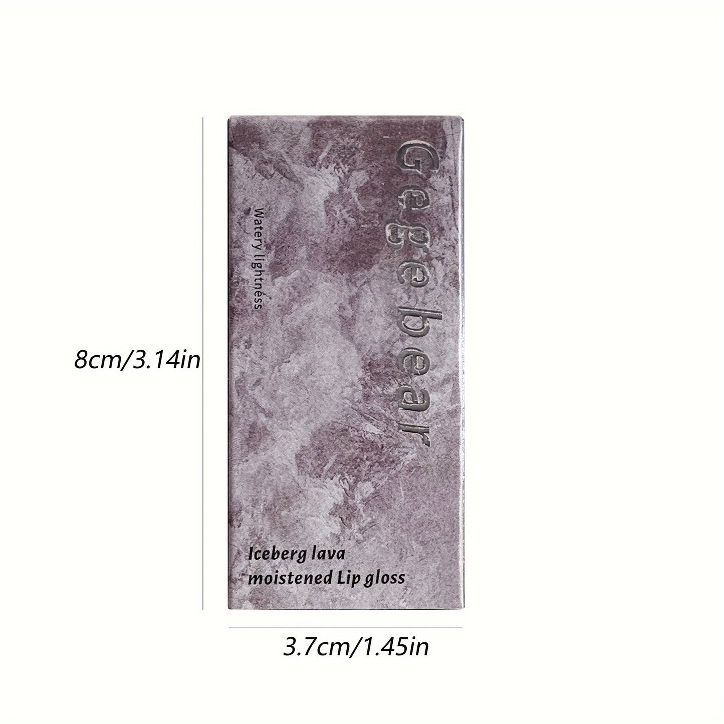 Ice Mountain Lava Moisturizing Lip Glaze Watery Lustrous Mirror Dewy Finish Glazed Lip Moisturizing Hydrating Lifting Lip Lotion Autumn And Winter Tinted Lipstick