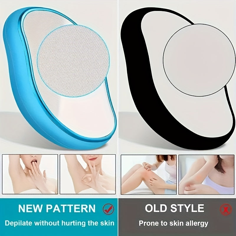1/2/3pcs Waterproof Nano Hair Remover for Men and Women - Odorless, Reusable, Washable, Painless Hair Remover for Smooth Skin on Back, Arms, Legs and Bikini Area, Portabl