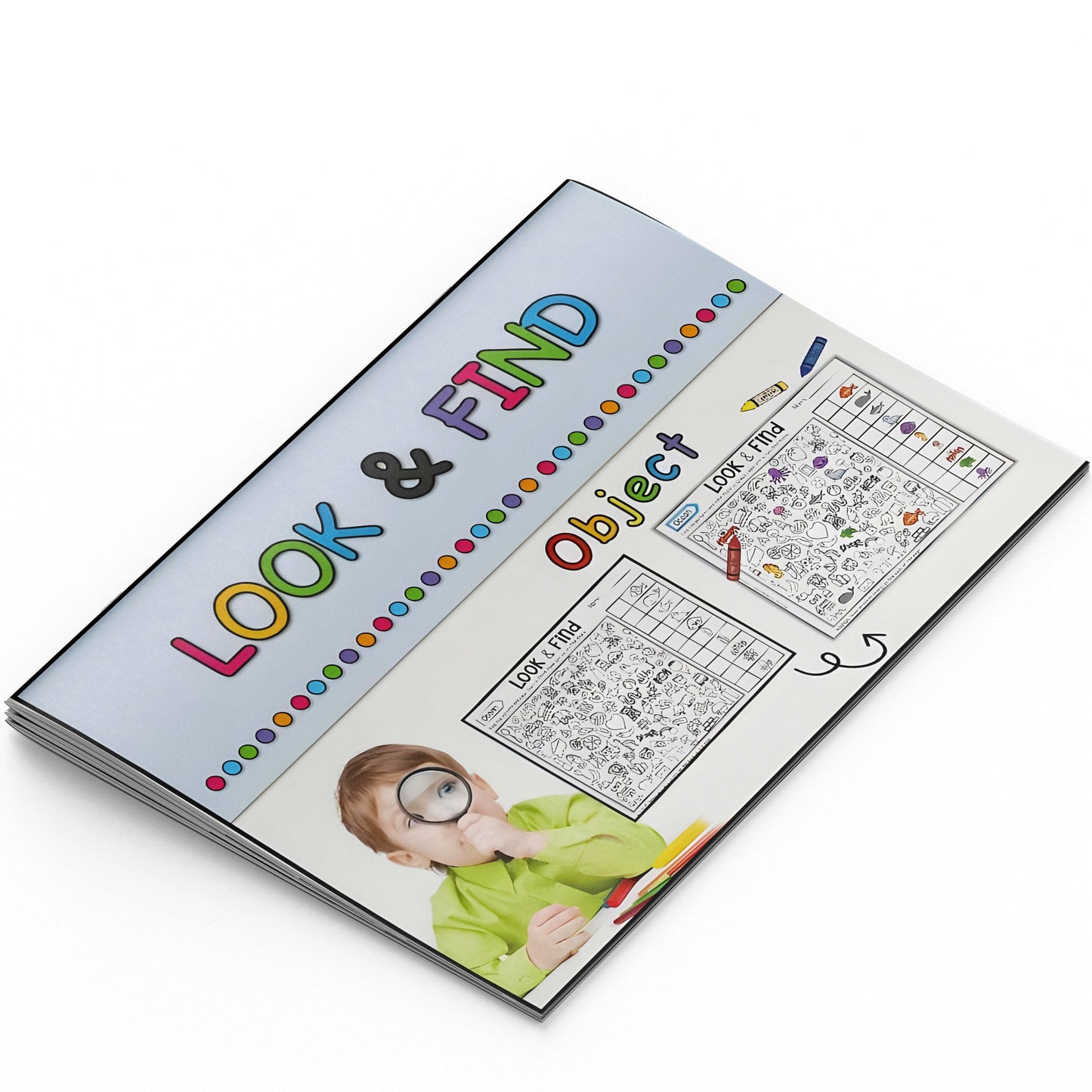 Find the Hidden Objects: A Fun and Engaging Book to Help Kids Sharpen Focus, Attention, and Observation Skills through P