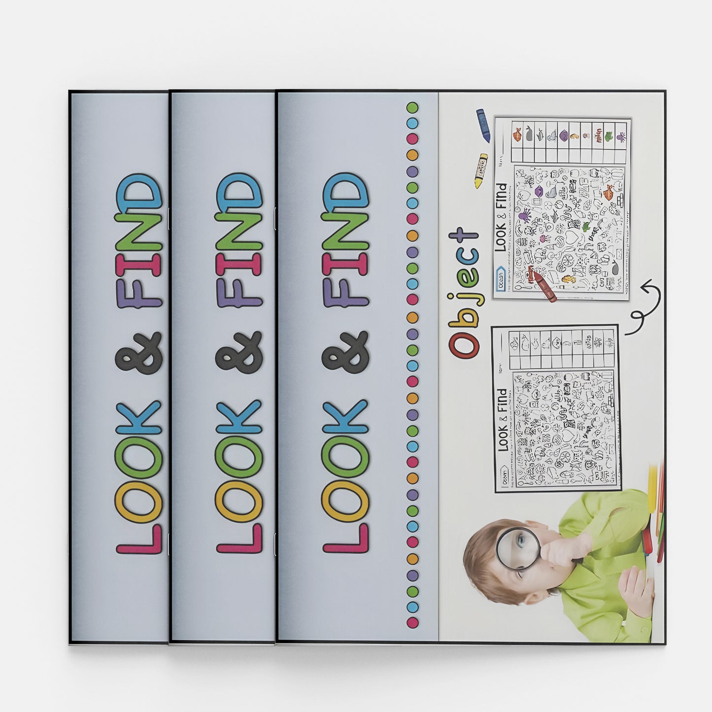 Find the Hidden Objects: A Fun and Engaging Book to Help Kids Sharpen Focus, Attention, and Observation Skills through P