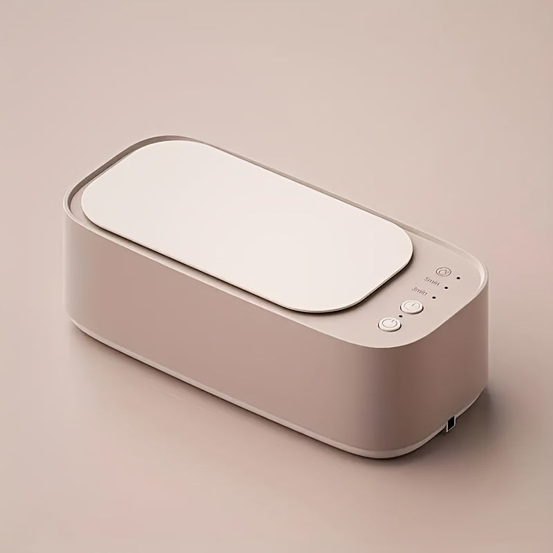 LIOJ S700 Multifunctional Glasses Cleaner Machine - Battery-Powered, Compact Design for Delicate Eyewear, with Quick Cleaning & Drying Features, Ideal for Travel, Travel Accessory|Minimalist Design|Rechargeable Battery, Eyeglass Repair Tool