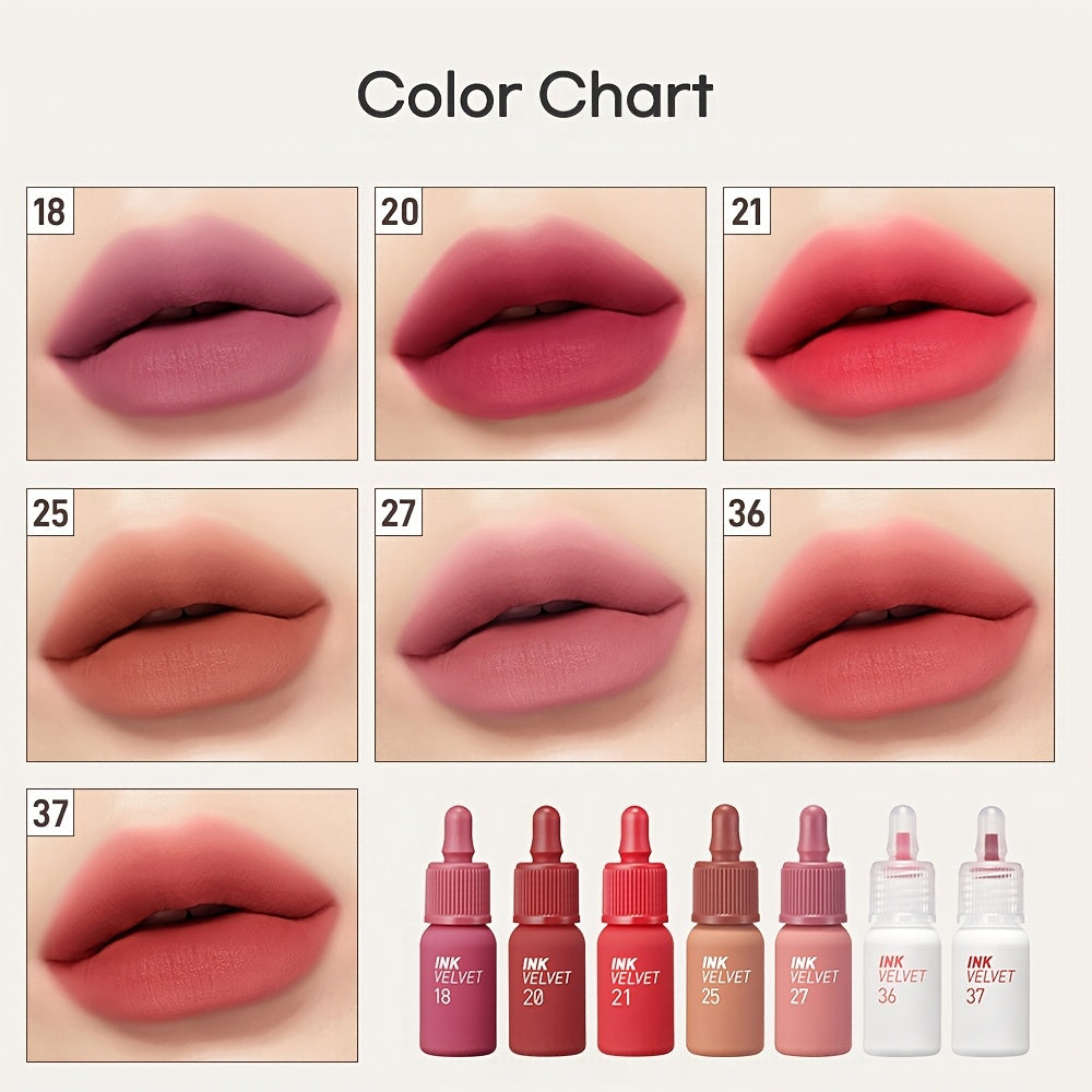 PERIPERA Velvet Matte Airy Milk Bottle Lip Gloss Versatile Colorful K-beauty Korean Makeup