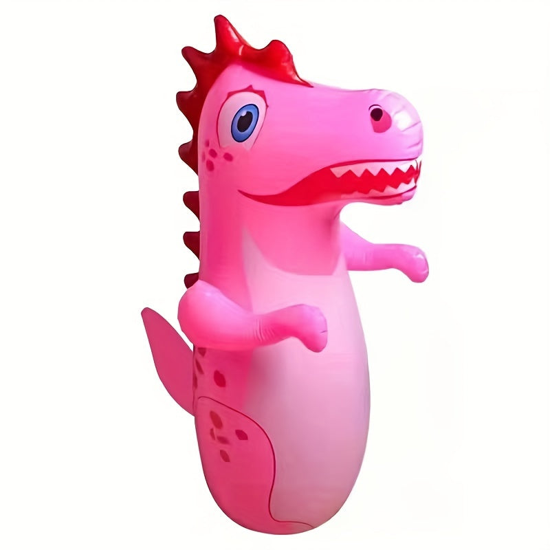 1pc Boxing Punching Bag Inflatable Tumbler Toy Room Special Vertical Child Fighting Exercise Puzzle Sandbag Inflatable Tumbler Toy Room Special Vertical Fighting Exercise Puzzle Dinosaur
