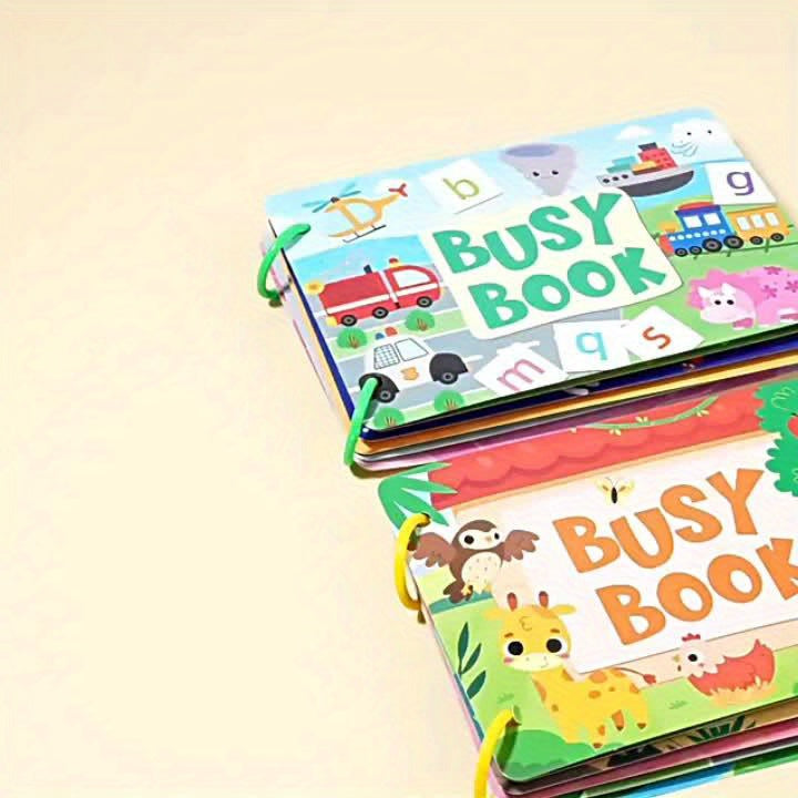 Interactive Quiet Book,Reusable Educational Learning Sticker Book,Enhancing Motor Skills And Cognitive Abilities,Learning and Educating Writing AIDS,Back-to-school Supplies,Halloween Christmas Gift