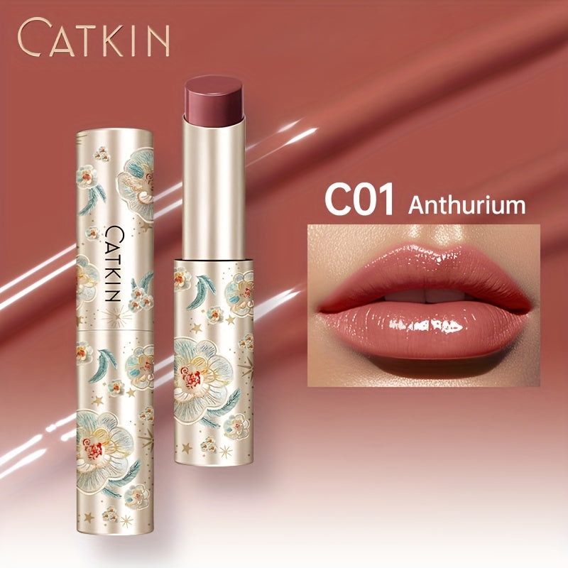 CATKIN Glossy Lip Balm & Lip Gloss, Ultra-Hydrating Glow Tinted, C01-C06