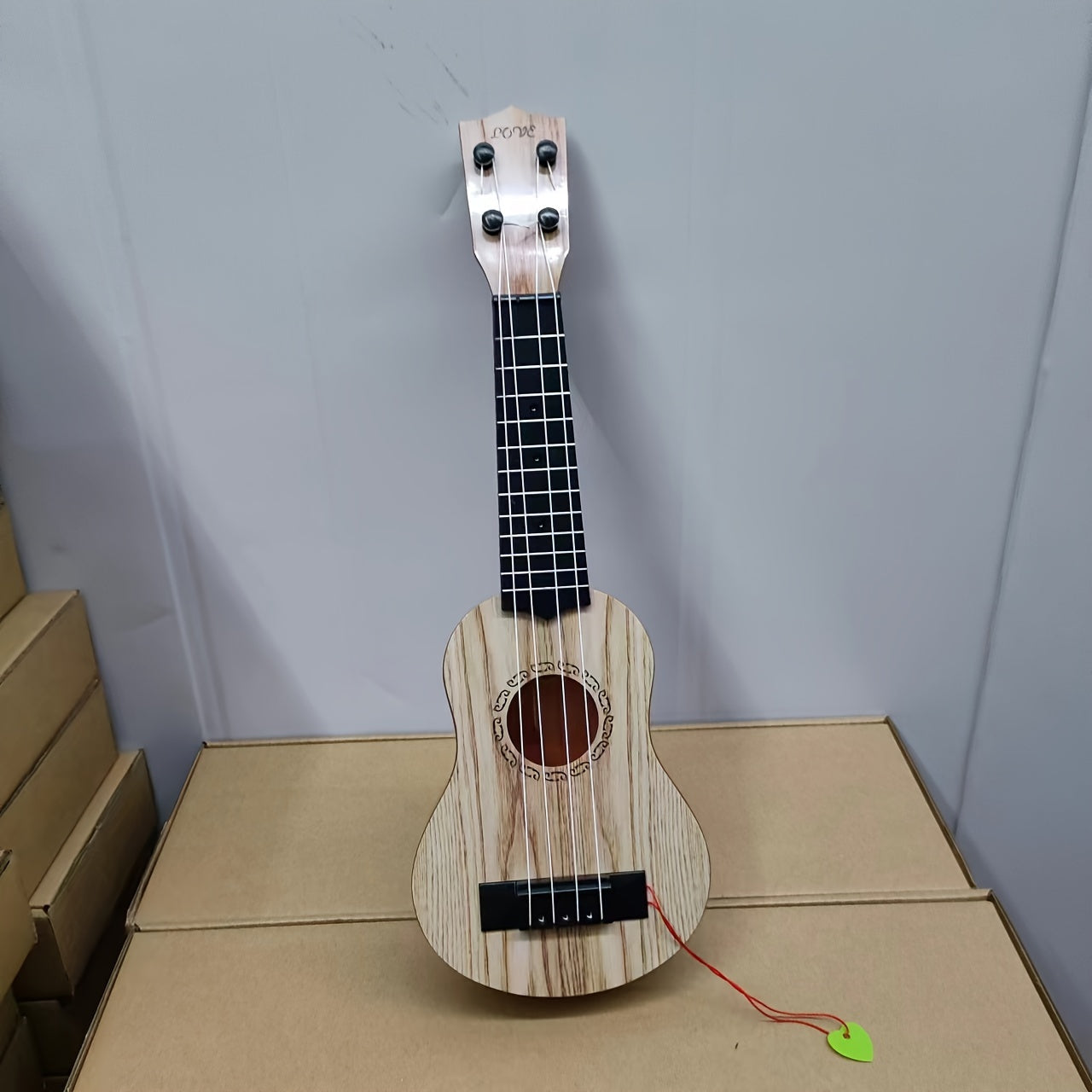 Interactive Children's Playable Ukulele Toy Guitar Set with Strings for Ages 3-6, Perfect Christmas and New Year Gift