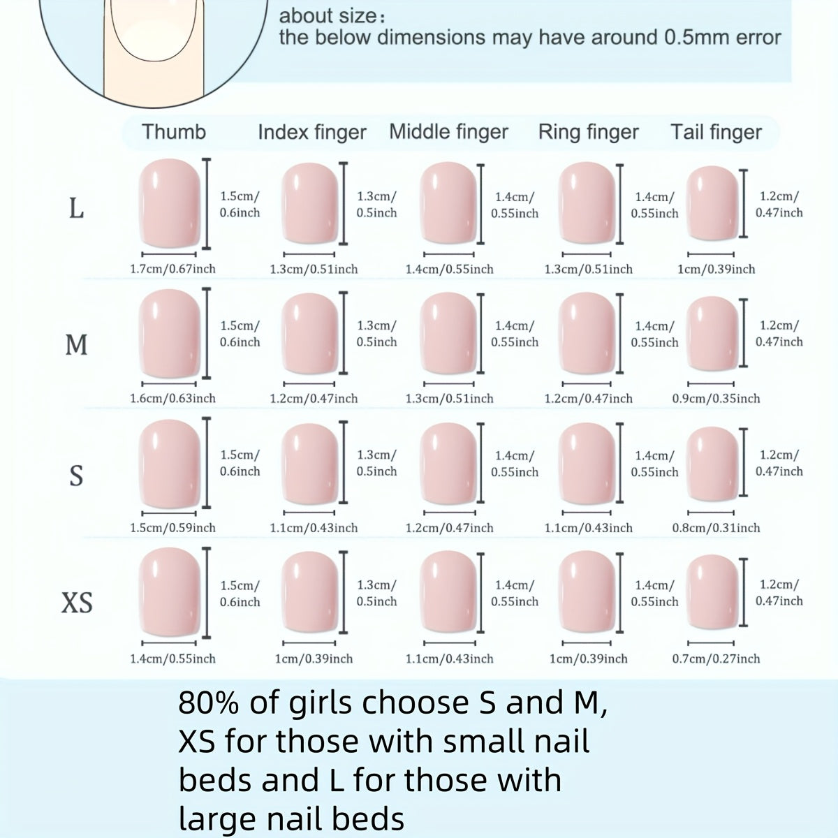 10pcs Blue Ice Crystal Daisy Line Bubble Wearable Nails, New Summer Beach Trip Detachable False Nails, Suitable for Nail Art DIY Enthusiasts, Women and Girls