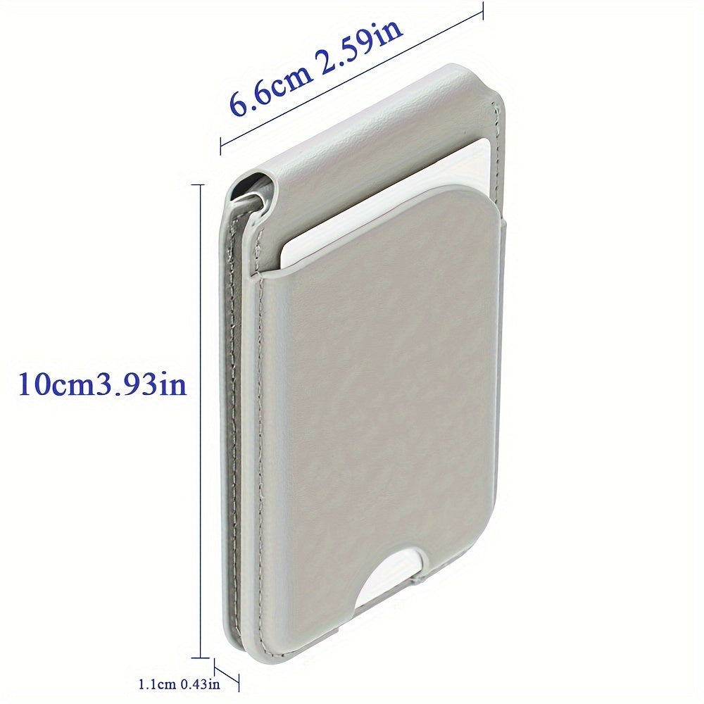 Magnetic Bracket Card Pack - Strongest Magnetic Wallet for iPhone 16/15/14/13/12, Adjustable Stand with 5-6 Card Slots, Perfect for Everyday Use, Includes Christmas Theme Stickers, Everyday Wallet | Modern Wallet Design | Durable Wallet