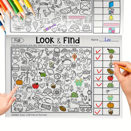 Find the Hidden Objects: A Fun and Engaging Book to Help Kids Sharpen Focus, Attention, and Observation Skills through P