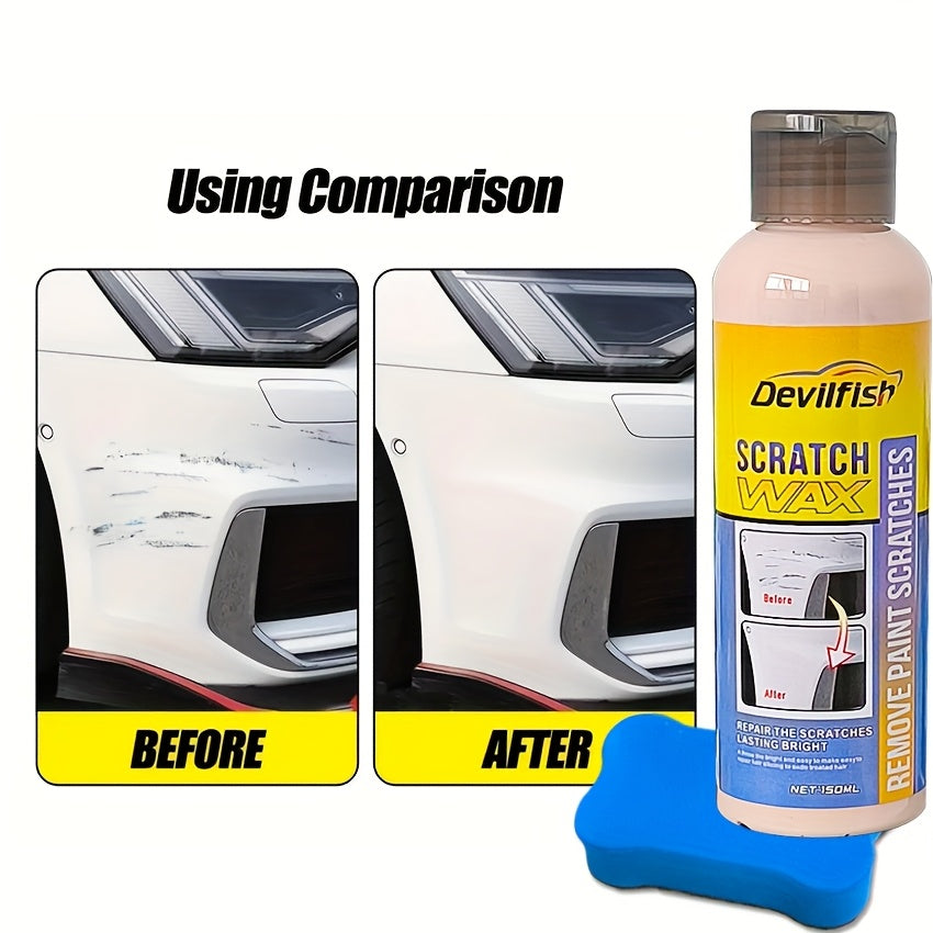 Automotive Clay Scratch Repair Paste Kit, Versatile Scratch Removal and Polishing Solution, Compatible with Multiple Paint Colors, for Vehicle Surface Restoration and Maintenance
