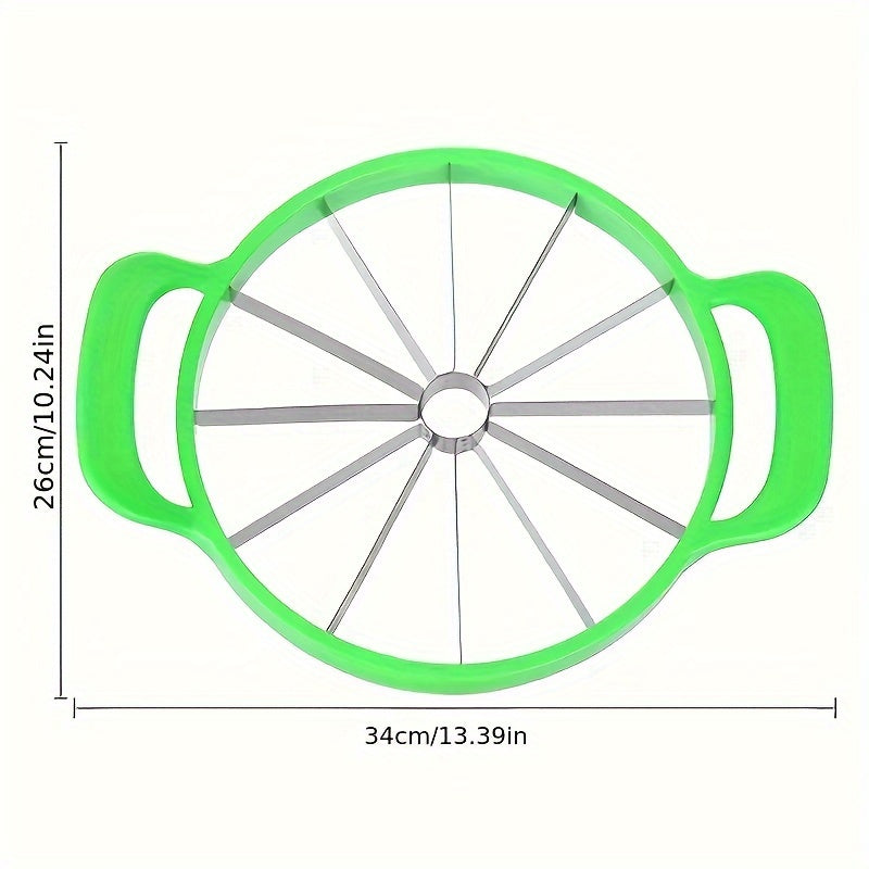 1pc, Watermelon Slicer, Creative Watermelon Cutter, Stainless Steel Watermelon Divider, Reusable Watermelon Slicer, Fruit Divider, Kitchen Gadgets, Kitchen Supplies, Kitchen Stuff Kitchen Accessories