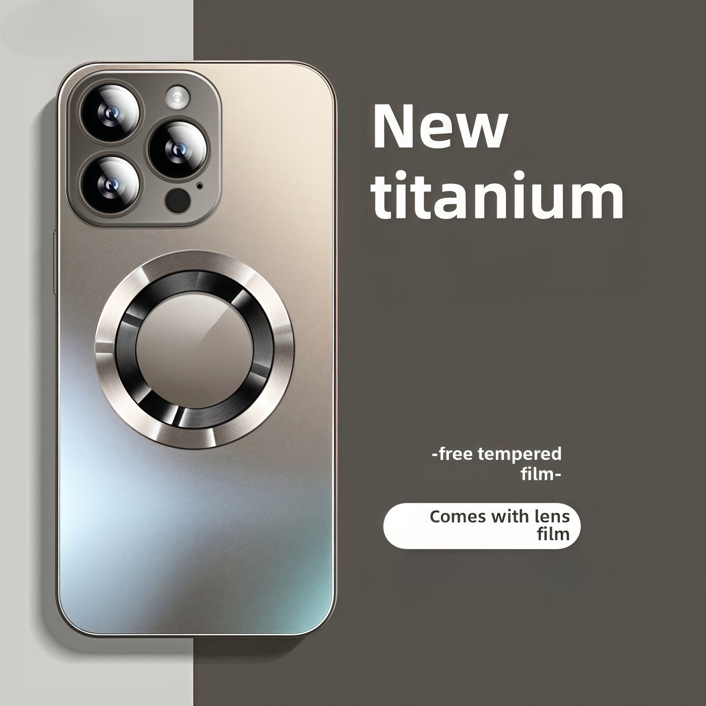 Premium Frosted Magnetic Phone Cover for Iphone 16, 15 Pro Max, 14 Plus, 13, 12, And 11, Featuring Shockproof Camera Glass Protection, Lens Film, Magnetic Absorption, And Resistance to Water And Dirt.