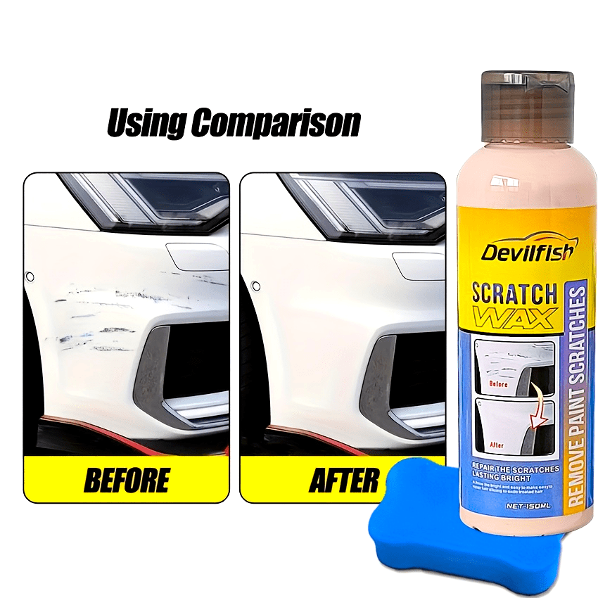 Automotive Clay Scratch Repair Paste Kit, Versatile Scratch Removal and Polishing Solution, Compatible with Multiple Paint Colors, for Vehicle Surface Restoration and Maintenance