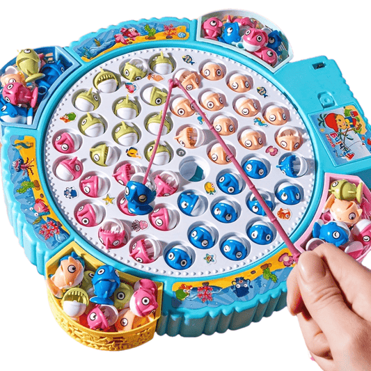 Fishing Toys, Hook Electric Spin With Music, Size Models Optional, Blue And Pink, Toys And Gifts For Kids, Cute Stickers, Practical Birthday And Christmas Gifts easter gift