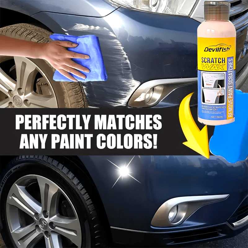 Automotive Clay Scratch Repair Paste Kit, Versatile Scratch Removal and Polishing Solution, Compatible with Multiple Paint Colors, for Vehicle Surface Restoration and Maintenance