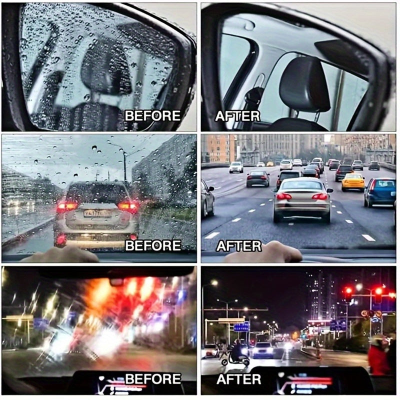Glass Cleaner for Bathroom, Shower Removal of Oxidation Layer, Car Glass Polish Brightens Windows Suitable for Automotive and Home Use