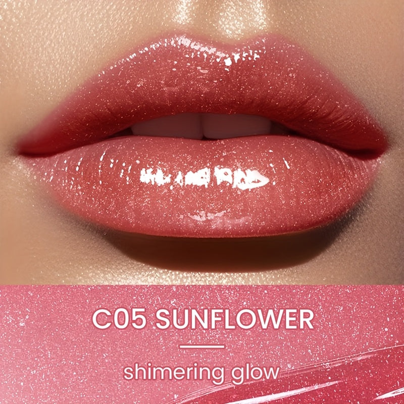 CATKIN Glossy Lip Balm & Lip Gloss, Ultra-Hydrating Glow Tinted, C01-C06