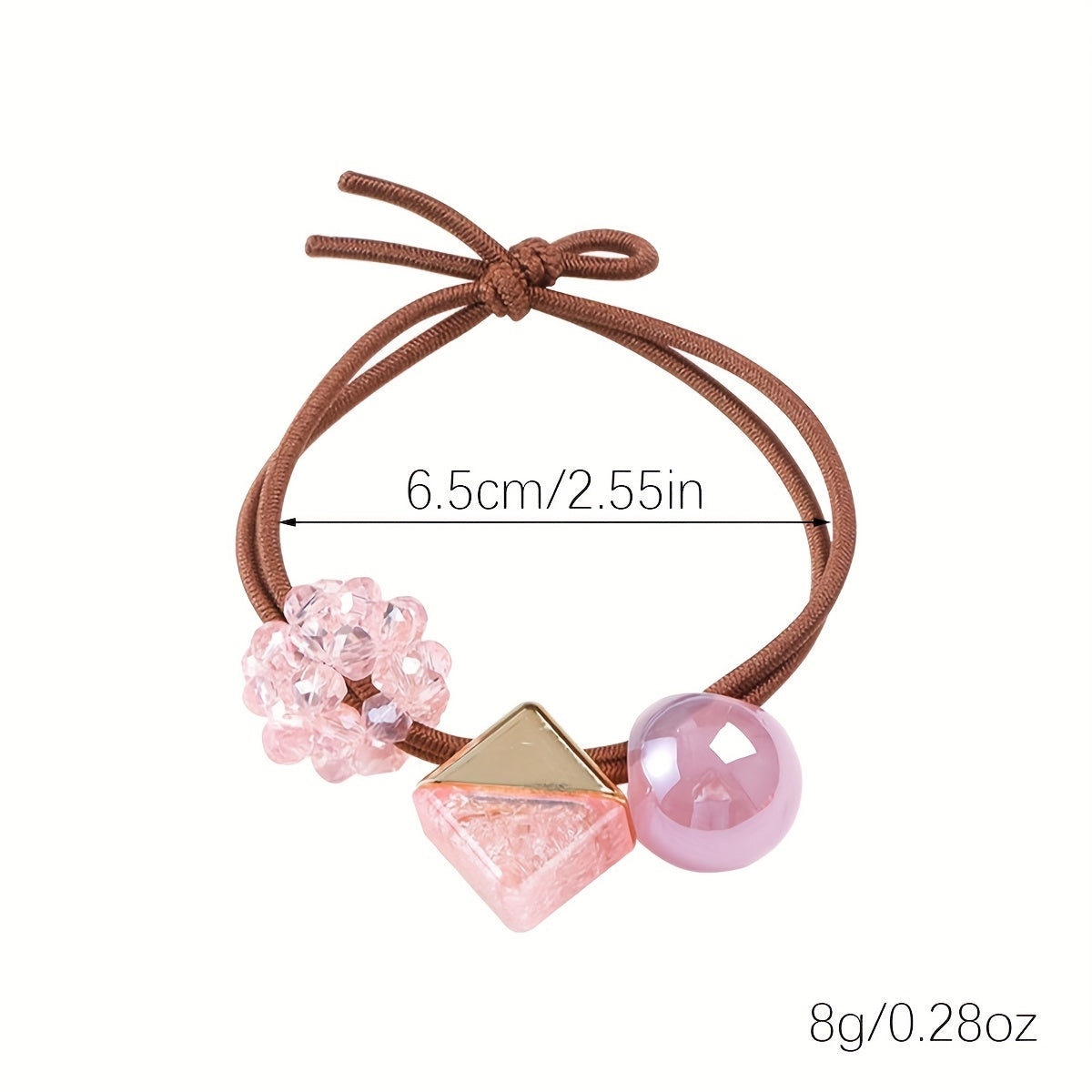 4pcs Crystal Bead Headbands: Adorable And Durable for Your Hair Accessories Collection