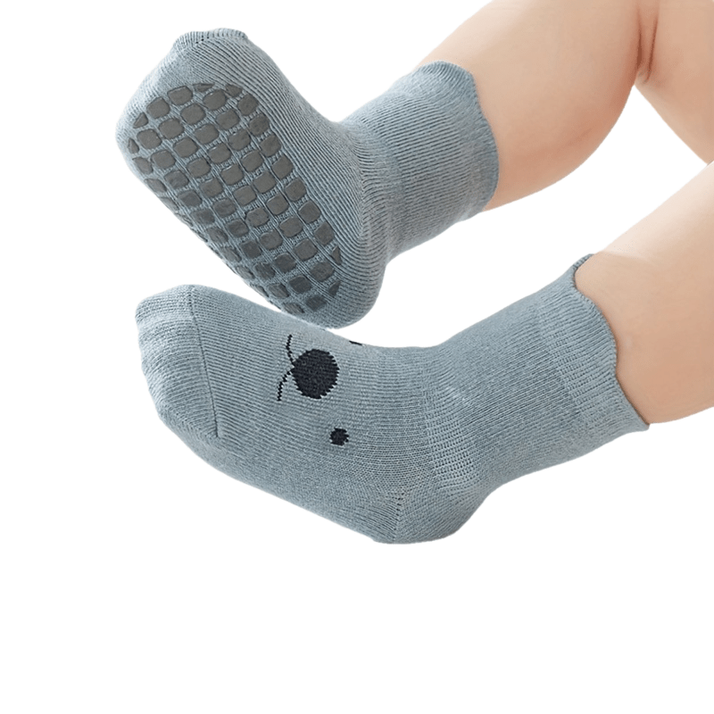 5 Pairs of Children's Toddler Boys and Girls Anti-Slip Socks