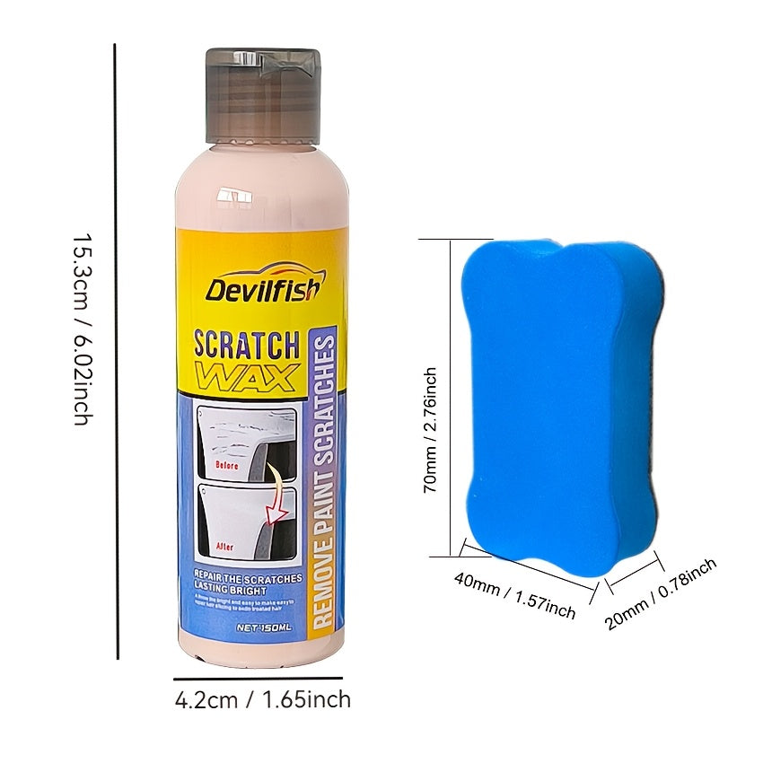 Automotive Clay Scratch Repair Paste Kit, Versatile Scratch Removal and Polishing Solution, Compatible with Multiple Paint Colors, for Vehicle Surface Restoration and Maintenance
