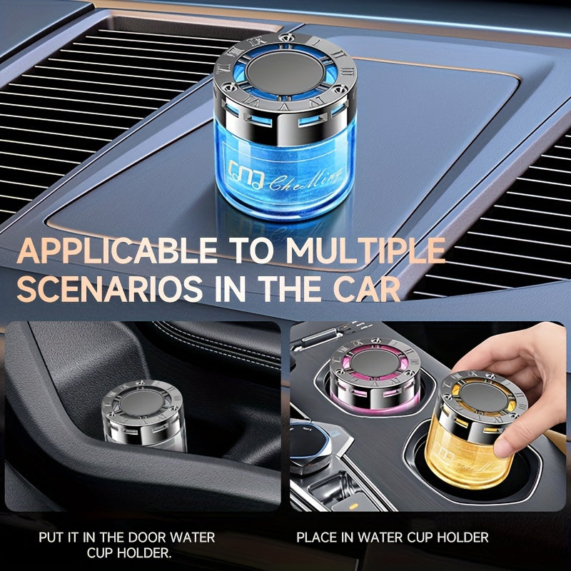 Long-Lasting Car Air Freshener - Solid Balm & Scented Tablets for Odor Elimination, Perfect Auto Interior Accessory