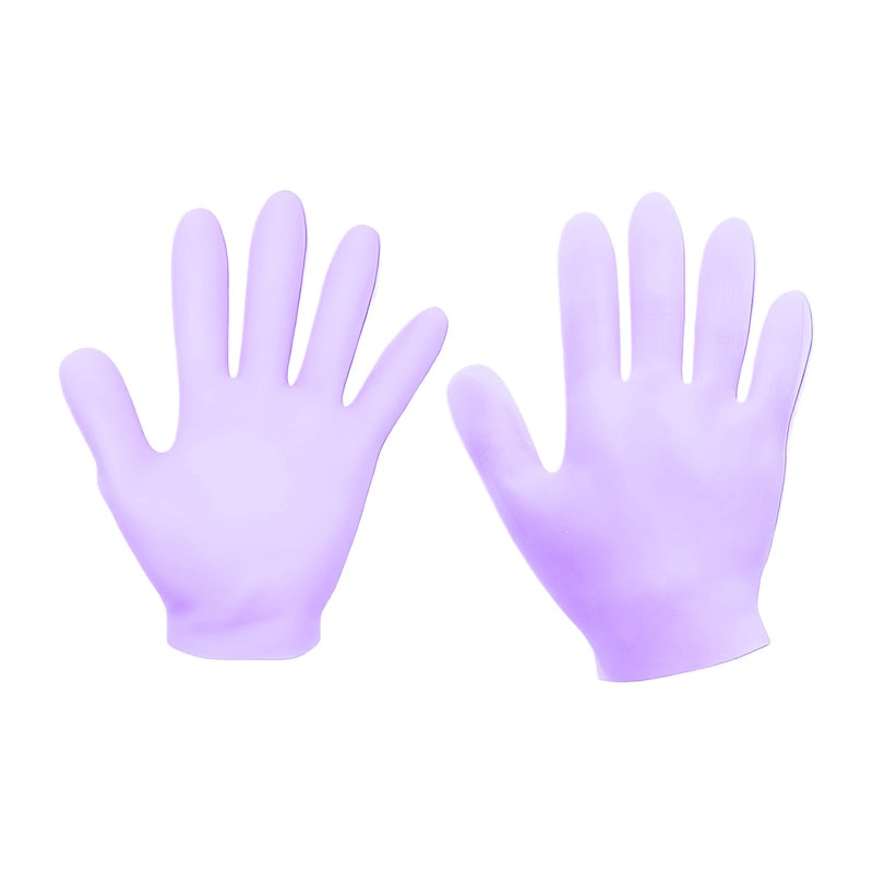 1 Pair Silicone Moisturizing Gloves, Soft Silicone Hand Care Gloves, Hydrating Aloe Vera Lotion, Exfoliating Hand Tools for Dry, Cracked, and Aging Hands, Suitable for All Sizes, Reusable
