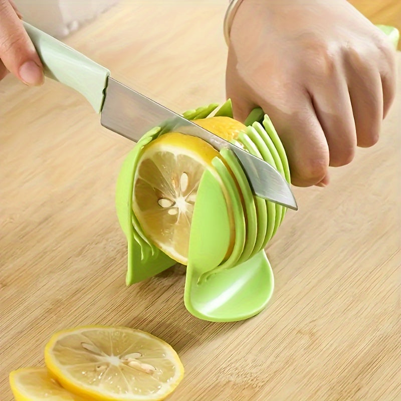 Multi-Function Vegetable and Egg Slicer Tool - Easy-to-Use Kitchen Gadget for Cutting Eggs, Potatoes, Tomatoes, Lemons, Apples in Shapes, Portable Outdoor Kitchenware, Essential Kitchen Utensil