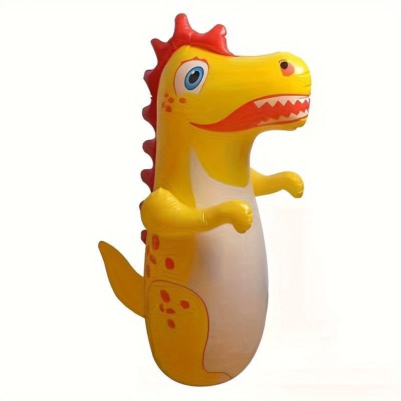 1pc Boxing Punching Bag Inflatable Tumbler Toy Room Special Vertical Child Fighting Exercise Puzzle Sandbag Inflatable Tumbler Toy Room Special Vertical Fighting Exercise Puzzle Dinosaur