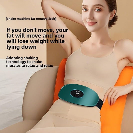 Fat Burning Belt, High-Frequency Vibration Fat Loss Belt - Portable, Rechargeable Lithium Battery, 36V or Below, Standing Fat Burning Belt for Home Use, Fat Burning Belt|Standing Fat Loss Belt|Rechargeable Fat Loss Belt