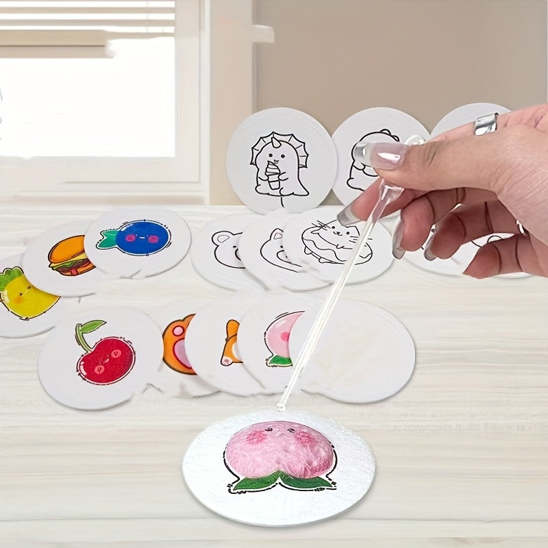 10/15pcs - Three-Dimensional Round Board Paper, Foam Expansion Art Craft Paper, Interesting Paper Crafts for DIY Activities And Creative Activities - Ideal Gift Choice, Suitable for Christmas, School, Office, Family Activity Interaction, Emotional Communi