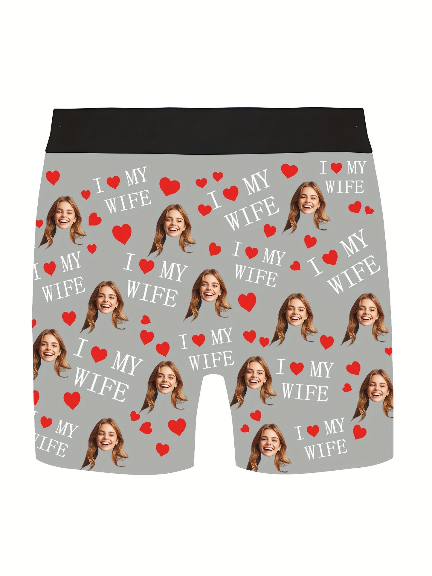 Of Personalized Boxer Shorts with Images, Unique Face Photo Boxers, Fun Underwear Featuring Faces, And Amusing Prank Gifts for Dad/Husband/Boyfriend.