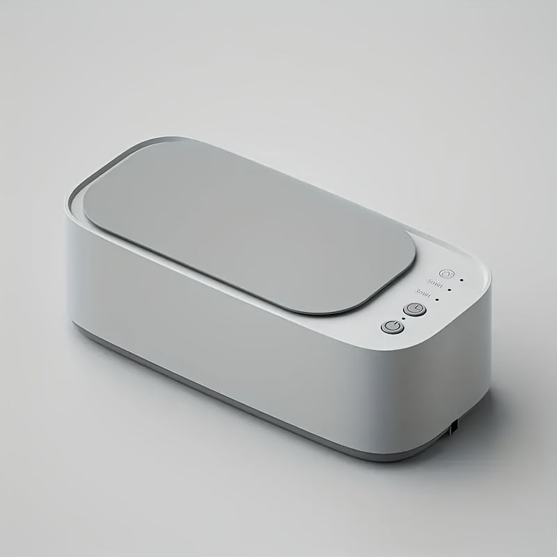 LIOJ S700 Multifunctional Glasses Cleaner Machine - Battery-Powered, Compact Design for Delicate Eyewear, with Quick Cleaning & Drying Features, Ideal for Travel, Travel Accessory|Minimalist Design|Rechargeable Battery, Eyeglass Repair Tool