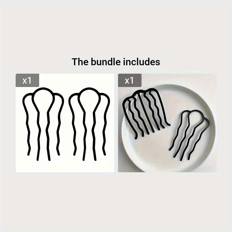 Lazy Combination Artifact for Loose Hair, Meatball Iron Hairpin, Simple Hairpin, Hair Clip, Plug-in Hair Accessory, Bud Braided Hair Set Tool