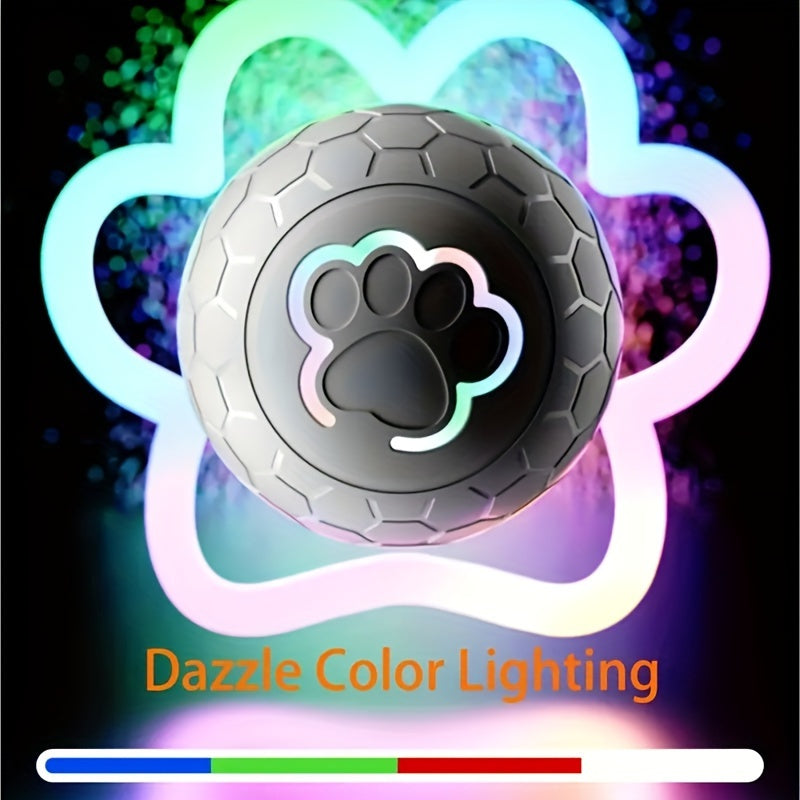 Funny Electric Wear-resistant Dog Ball - Dog Smart Bouncing Ball Toy - Automatic Teaser Ball for Interactive Supply Christmas Gift