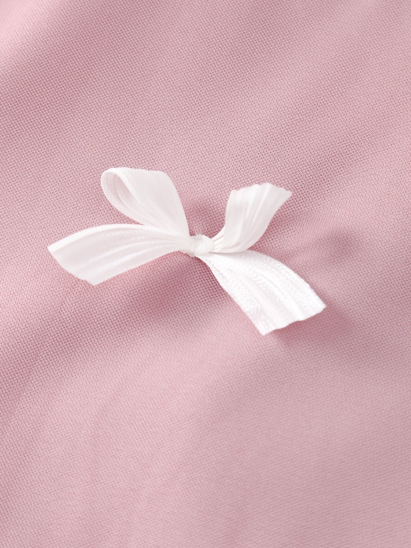 Girls' New Customized Light Pink Sleeveless Round Neck Tulle White Bow Pink Mesh Skirt Lace Casual Outdoor Dress