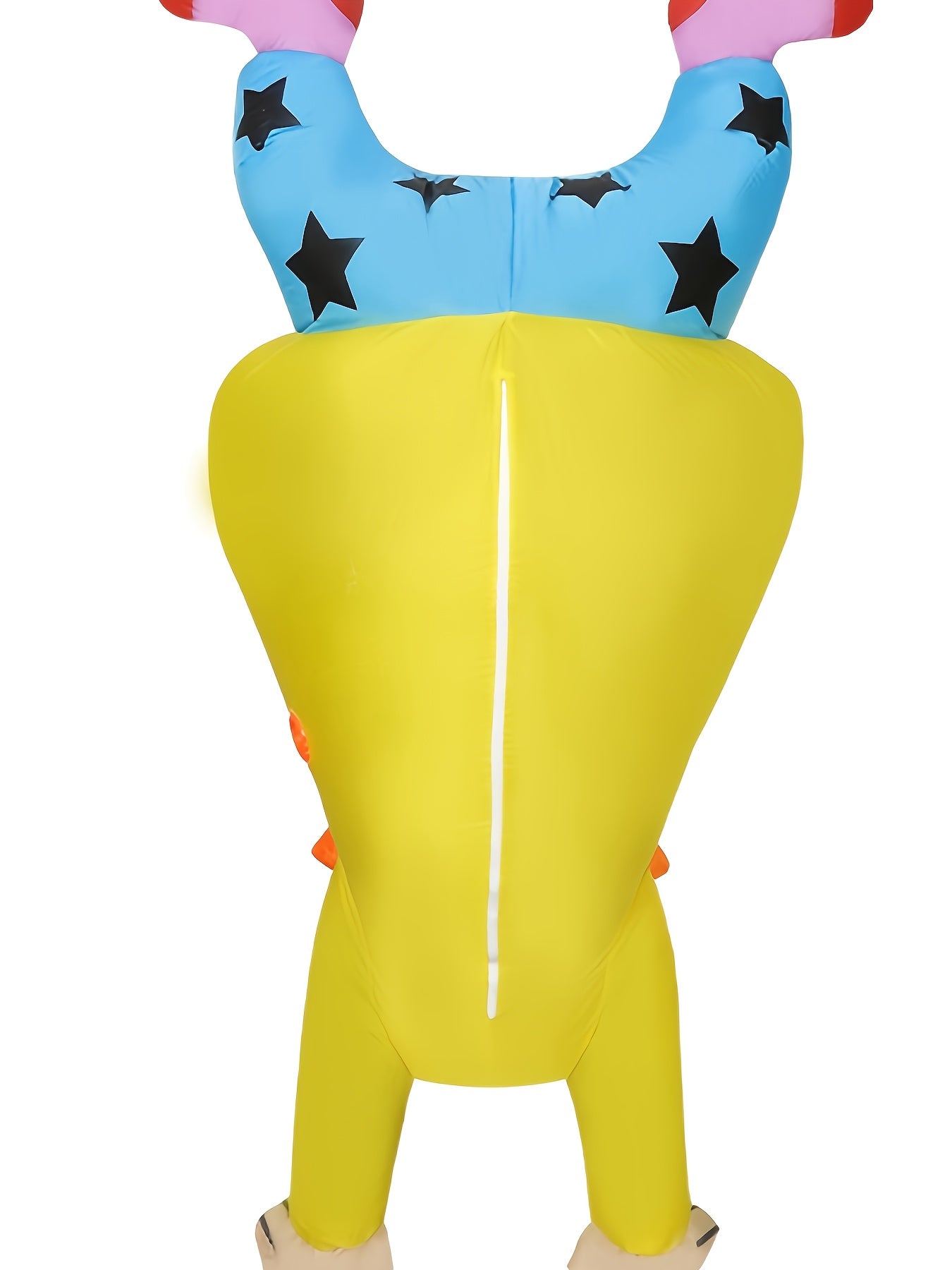 Adult Inflatable Clown Costume for Standing on Head