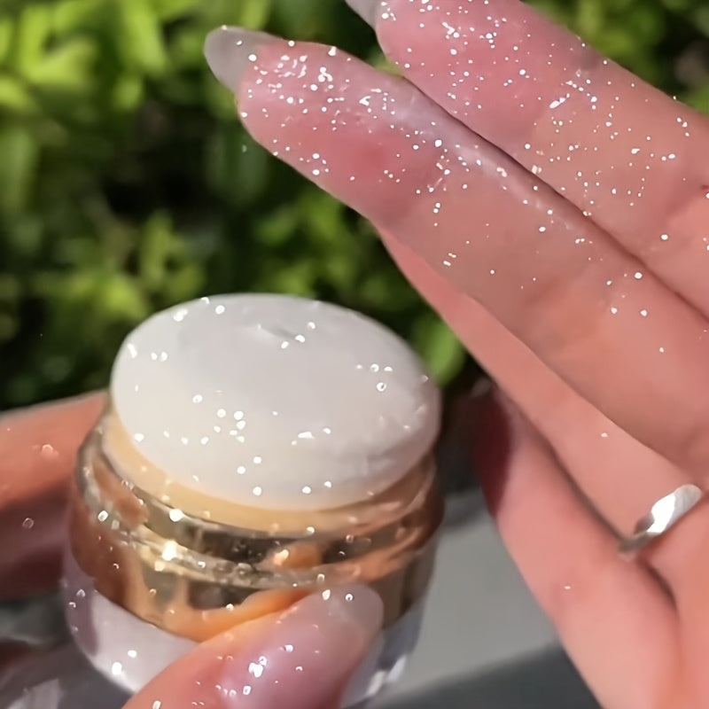 Glitter Fairy Highlight Pat Powder Bride Wedding Highlight Powder Body glitter powder to create sparkle makeup