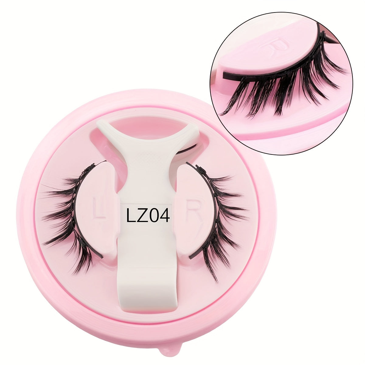 YSDO Magnetic False Eyelashes - Soft, Ultra-Light, Easy-to-Apply Pair with Retaining Clip, Natural Curl Style for Everyday Wear, Everyday Eyelash Enhancement|Natural Curl Lashes|Magnetic Eyelash Holder, Eyelash Extensions